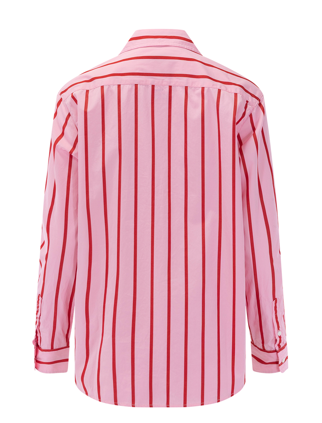 eileen in pink and red stripe