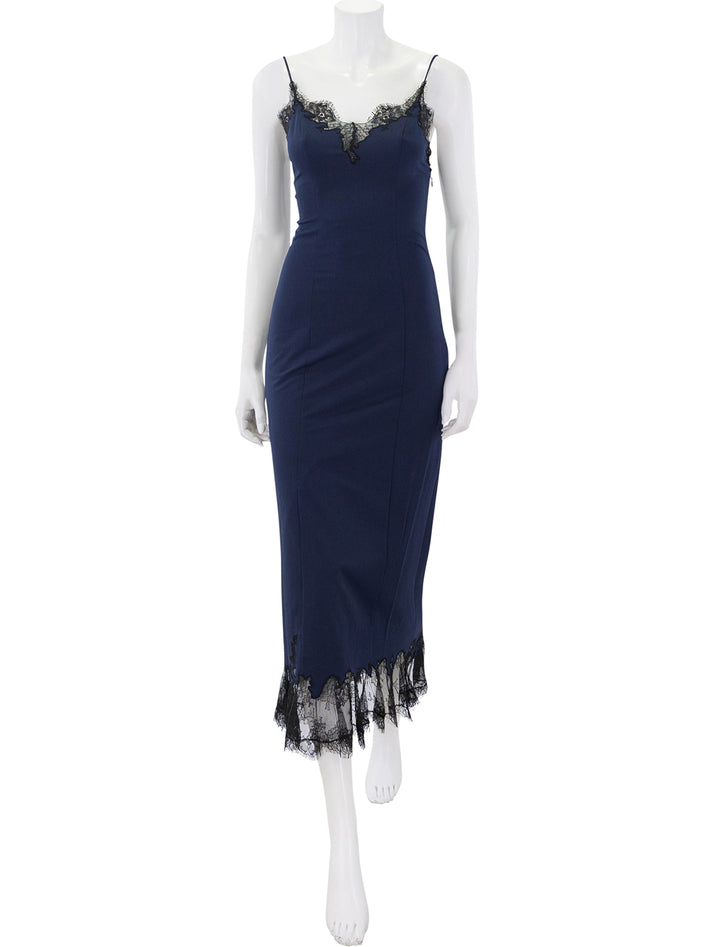 nadia dress in navy