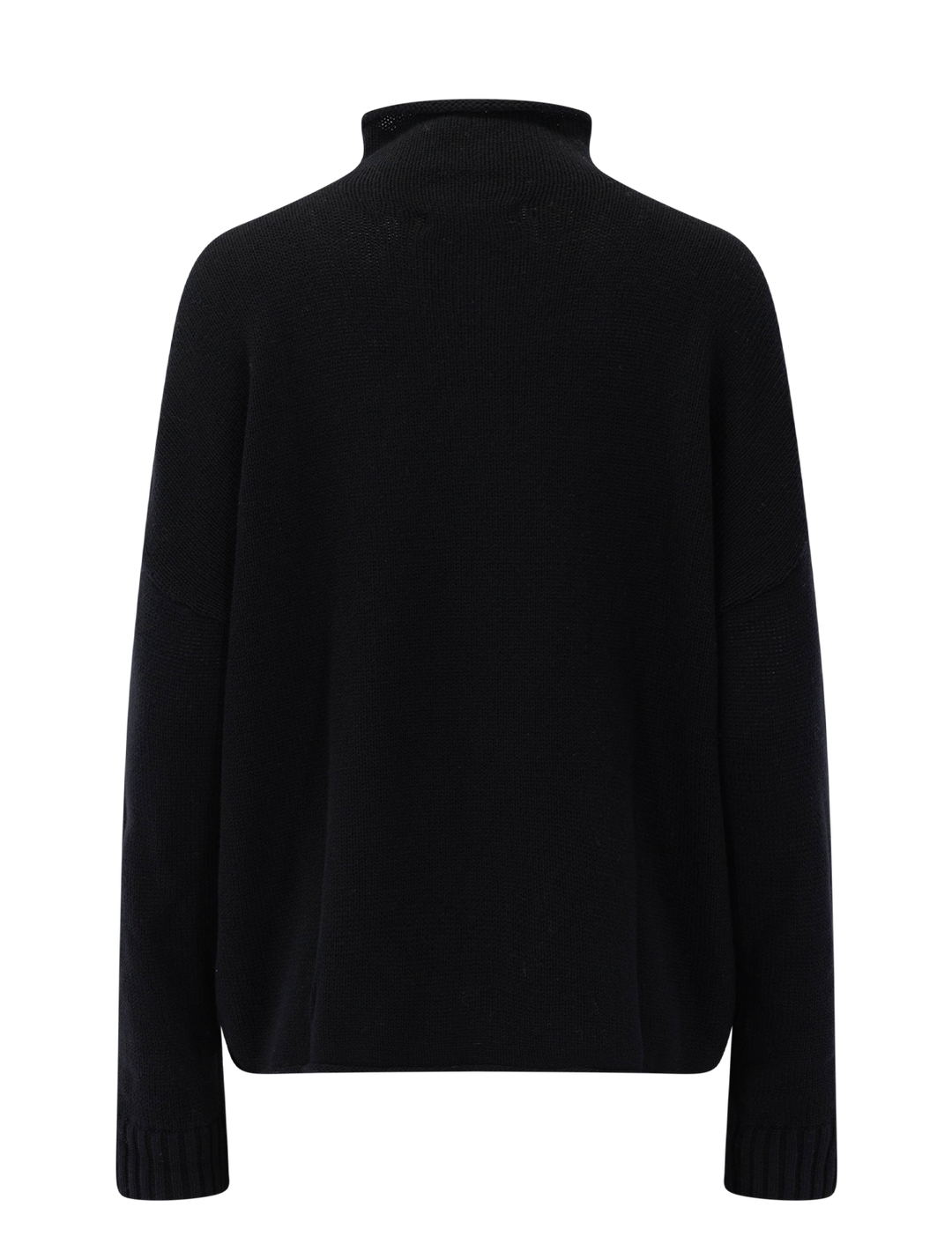 nova cashmere sweater in black