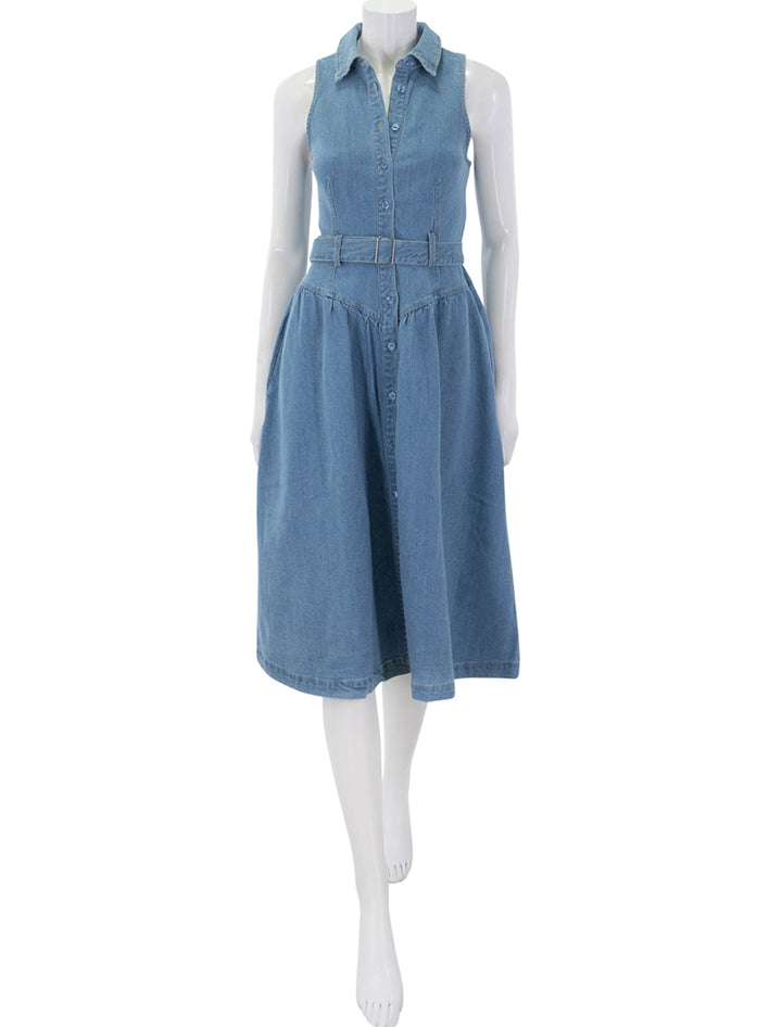 mary dress in denim