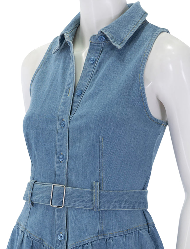 mary dress in denim