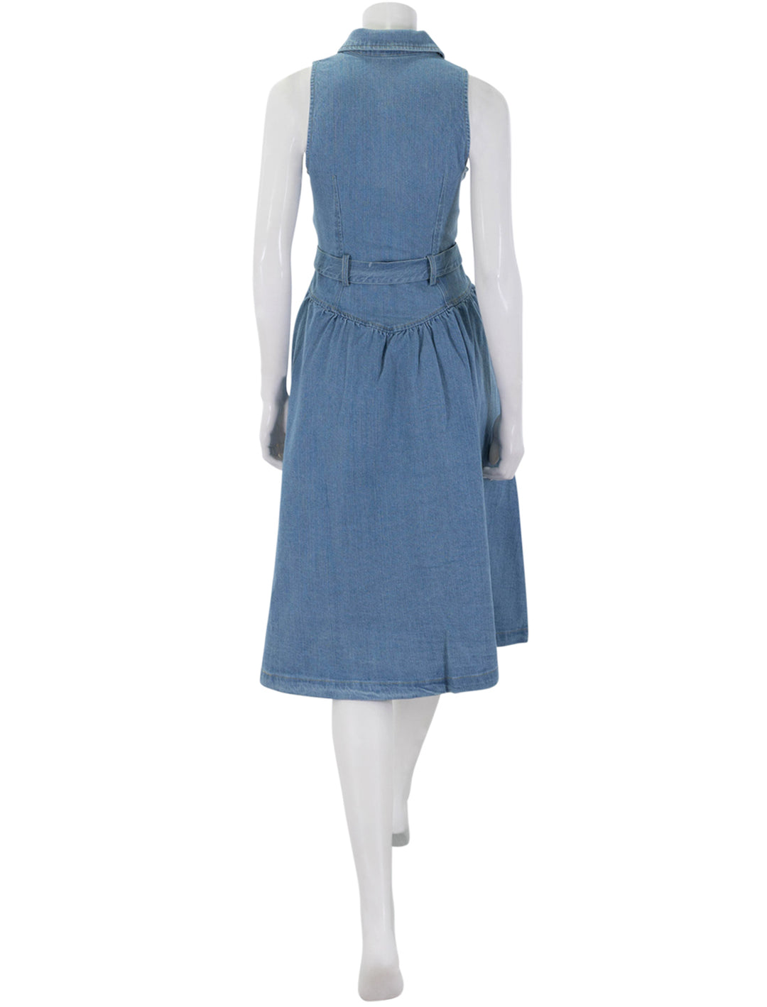 mary dress in denim