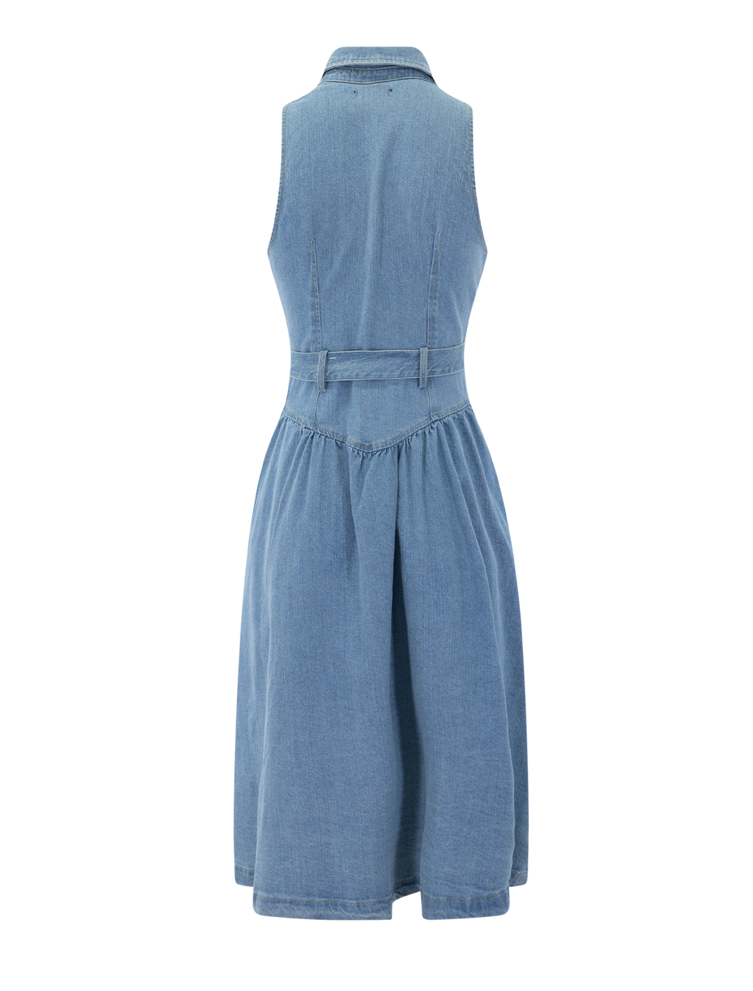 mary dress in denim
