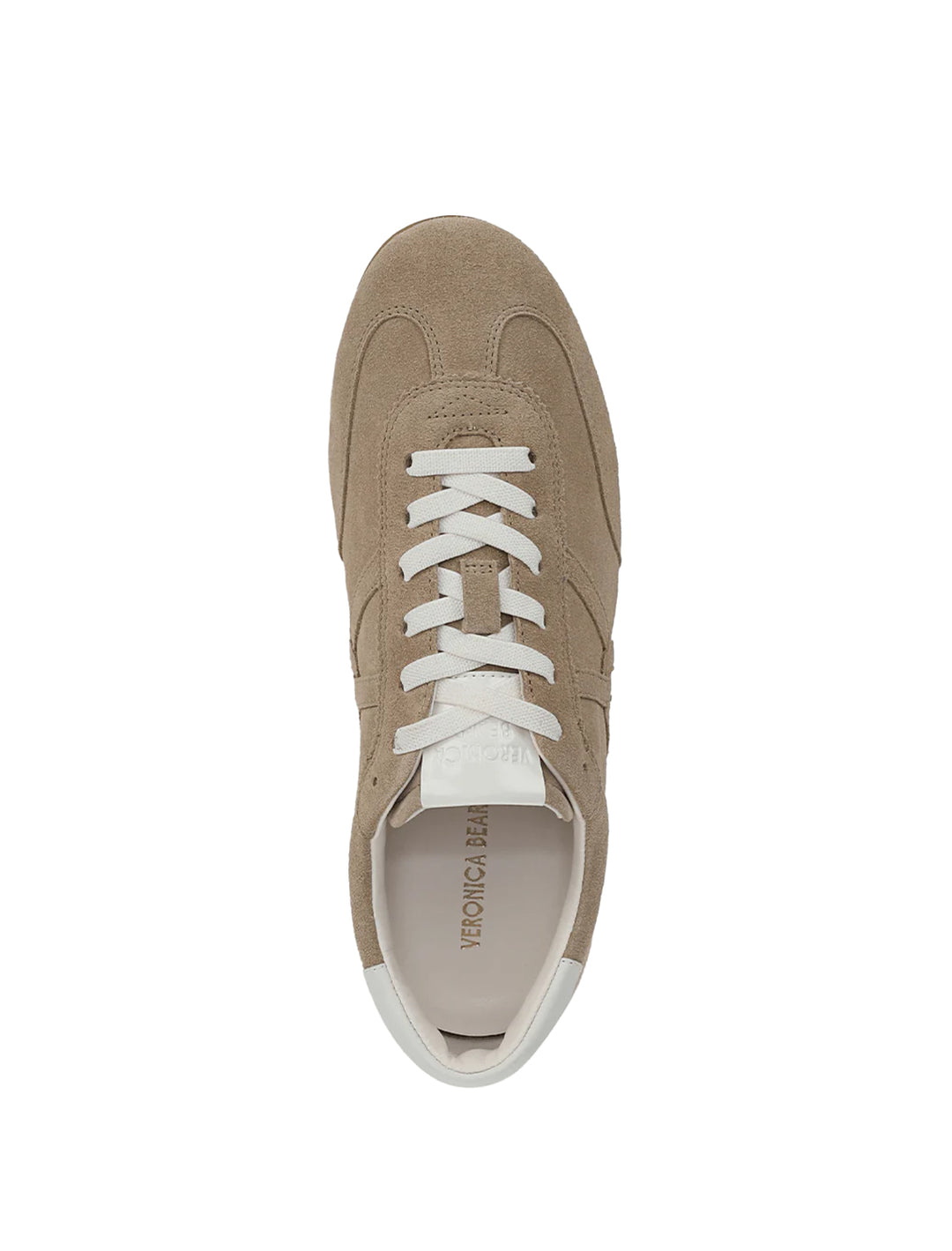 riveria sneaker in sandlily suede