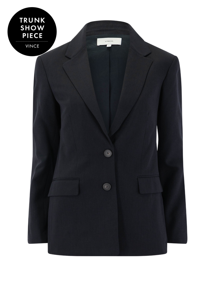 oversized blazer in black