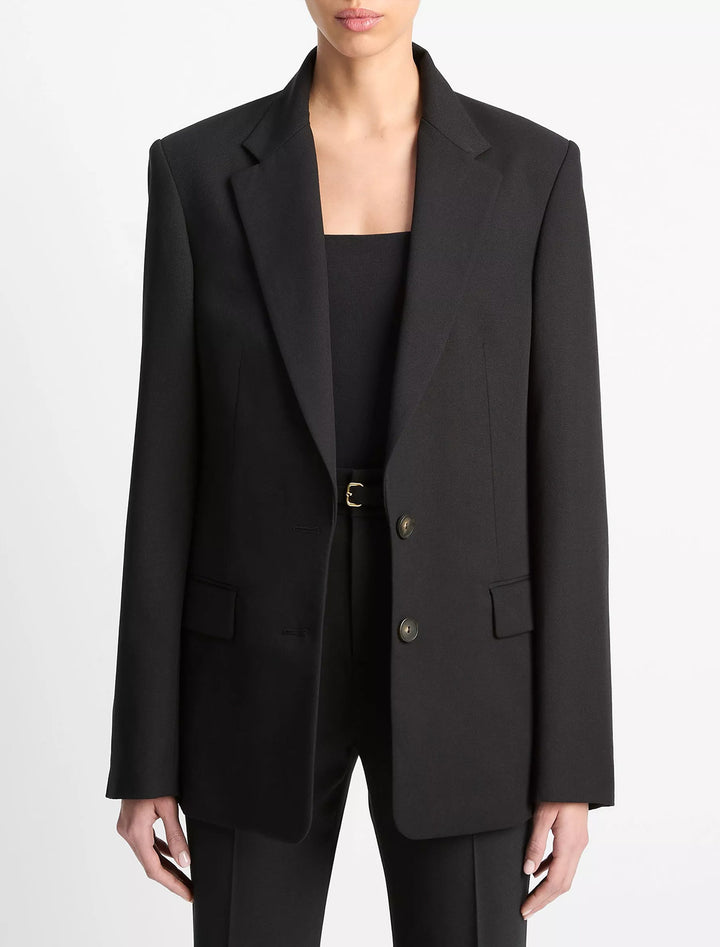 oversized blazer in black