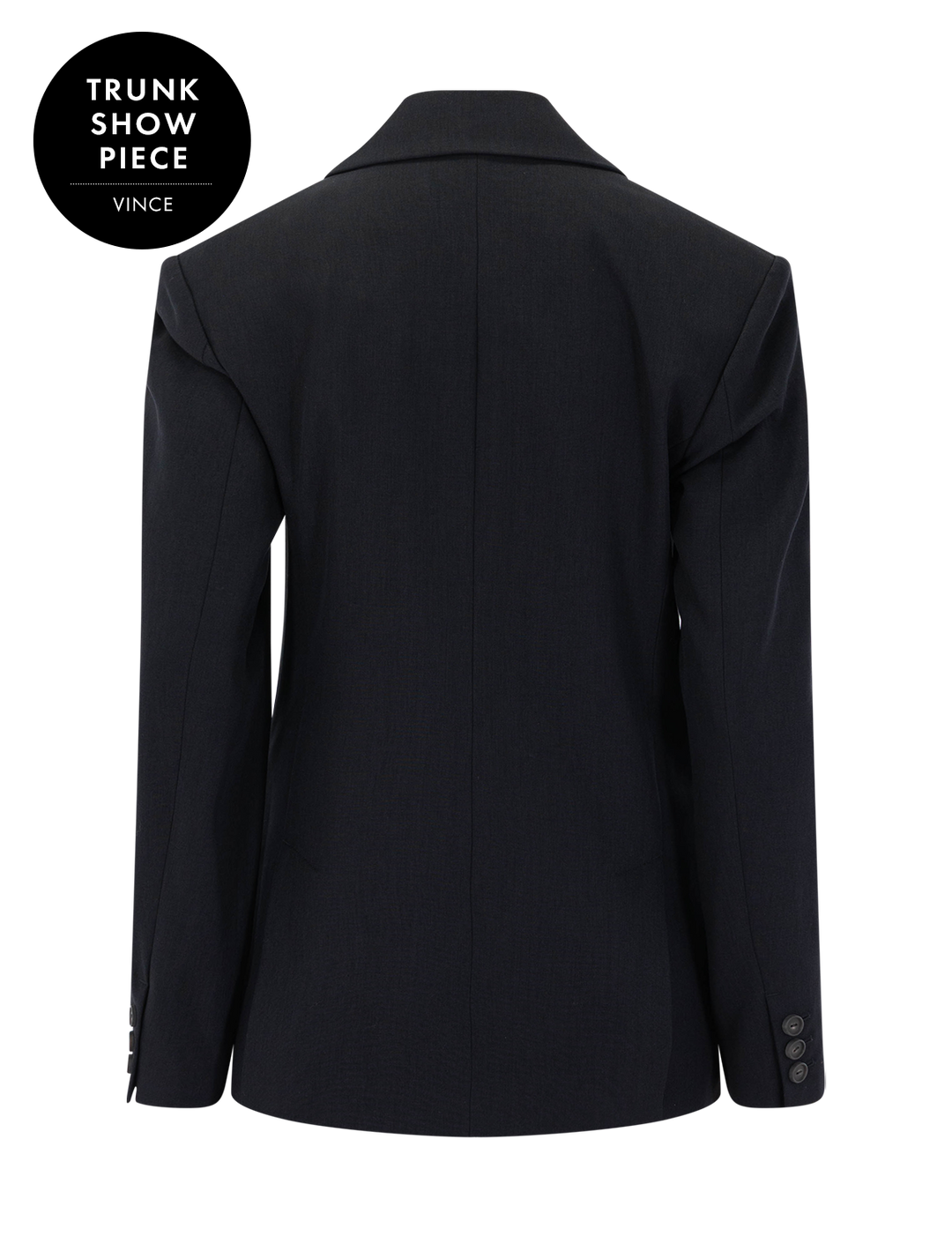 oversized blazer in black