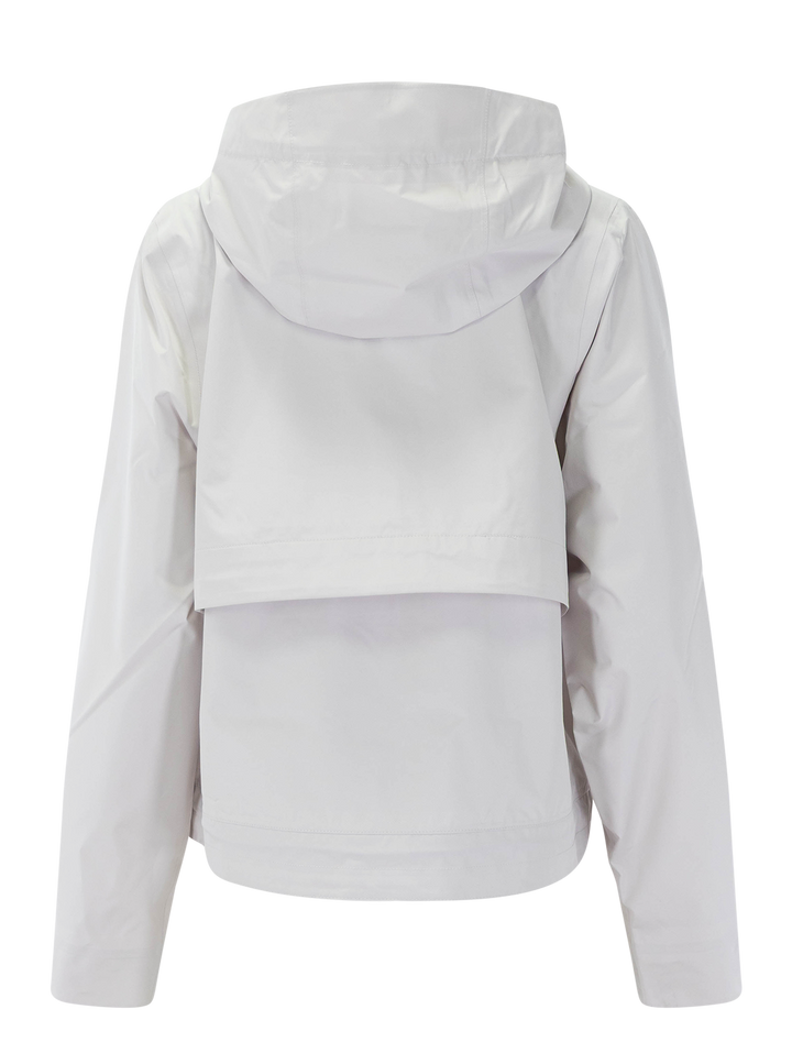 thorpe waterproof jacket in lilac ash and fondant