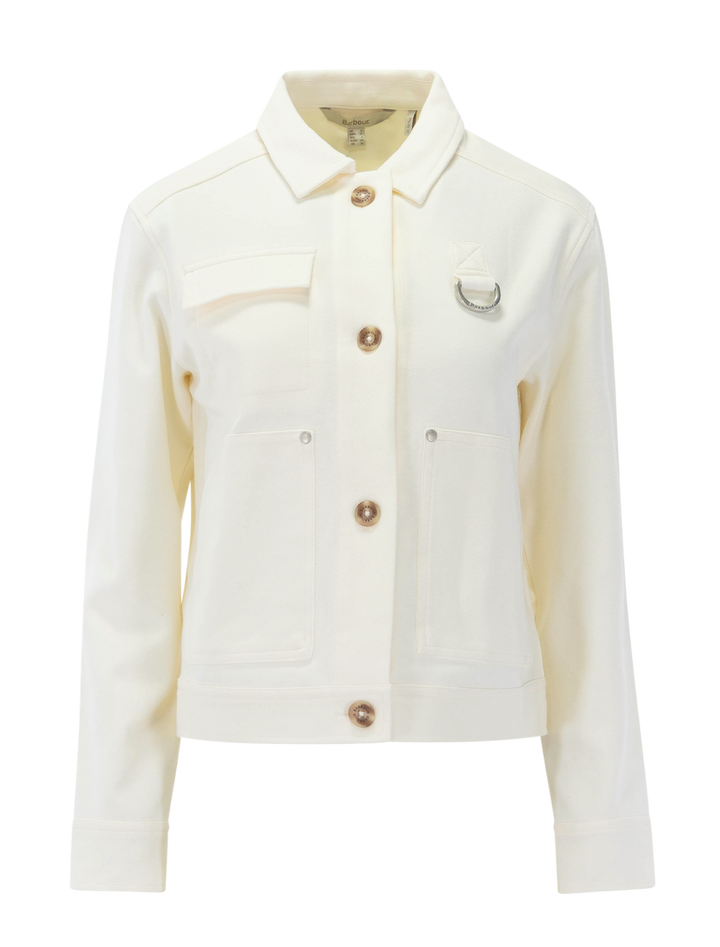 kirby overshirt in ecru