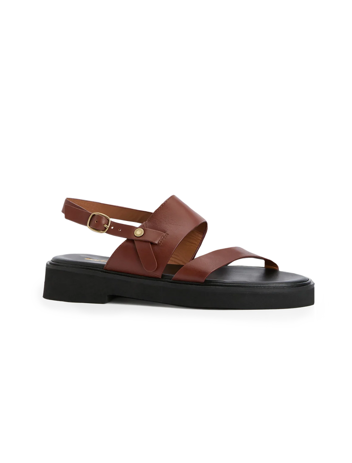dakota sandal in conker