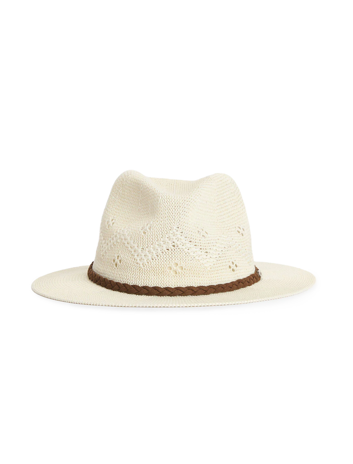 flowerdale trilby summer hat in cream