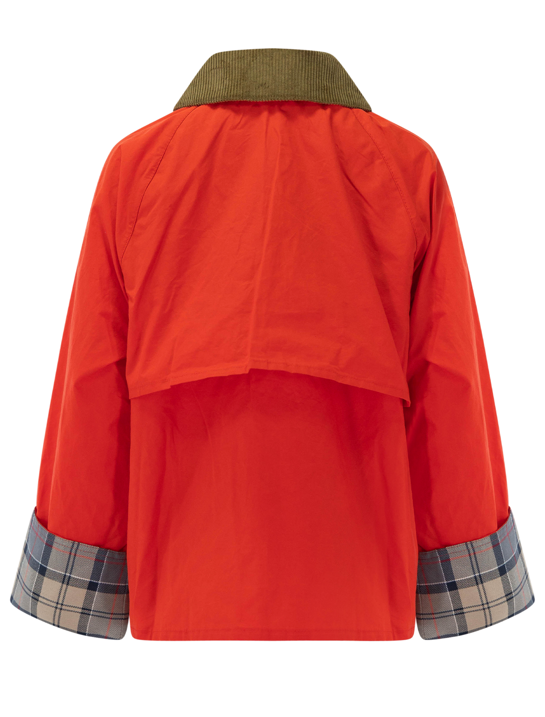 mackworth casual jacket in vermillion