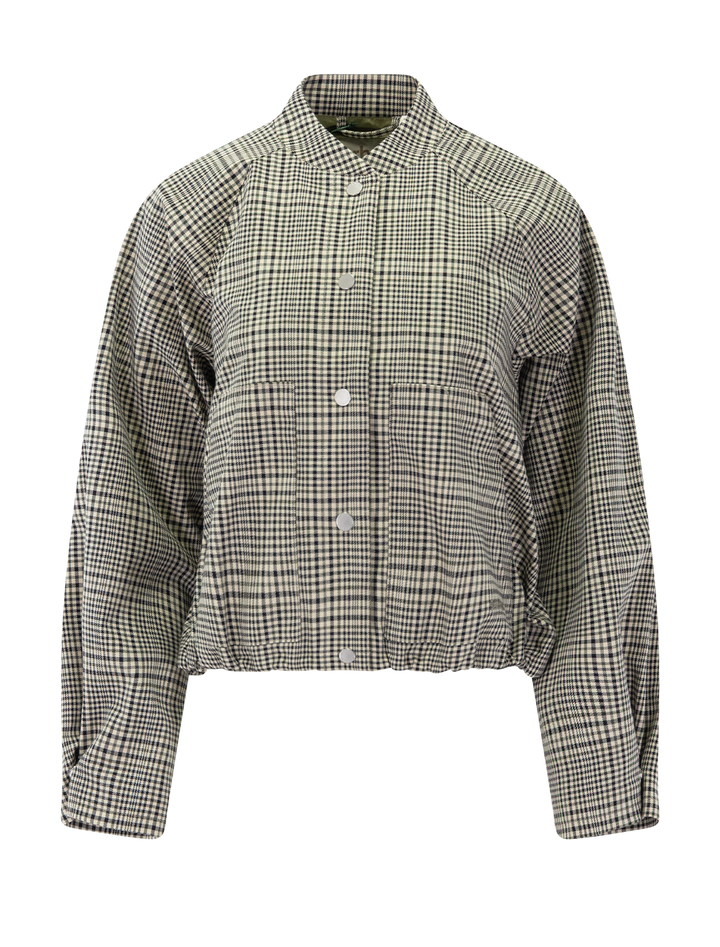 leyburn check showerproof bomber