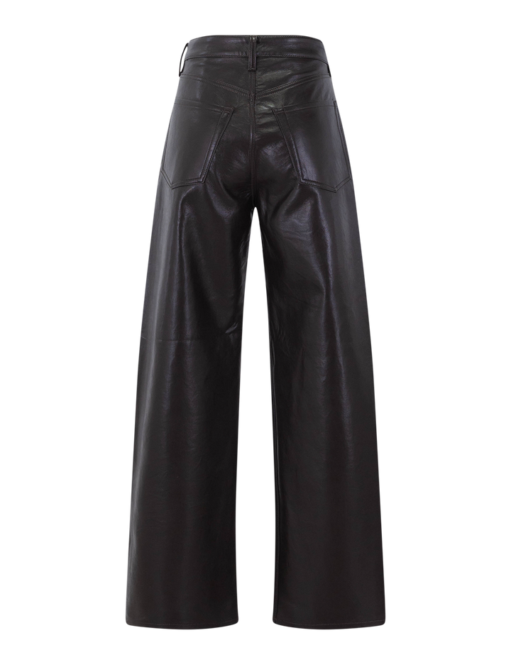 ayla in chocolate leather