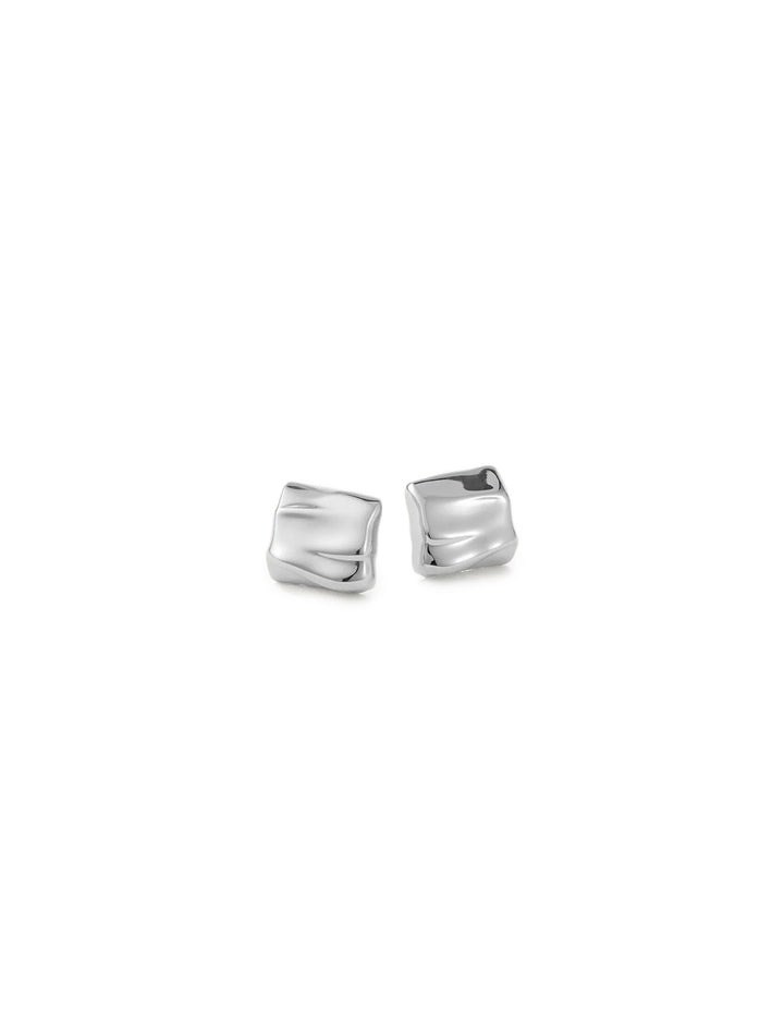 mini sundra earrings in silver