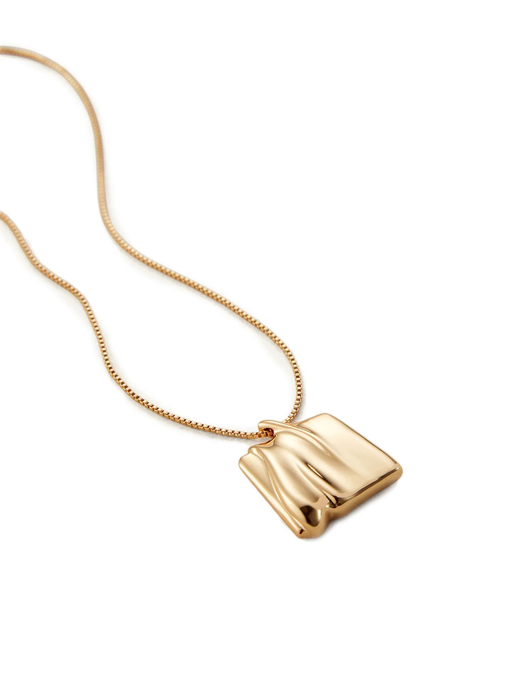 sundra pendant necklace in gold