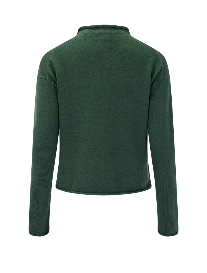 taylor cashmere blend cardigan in forest