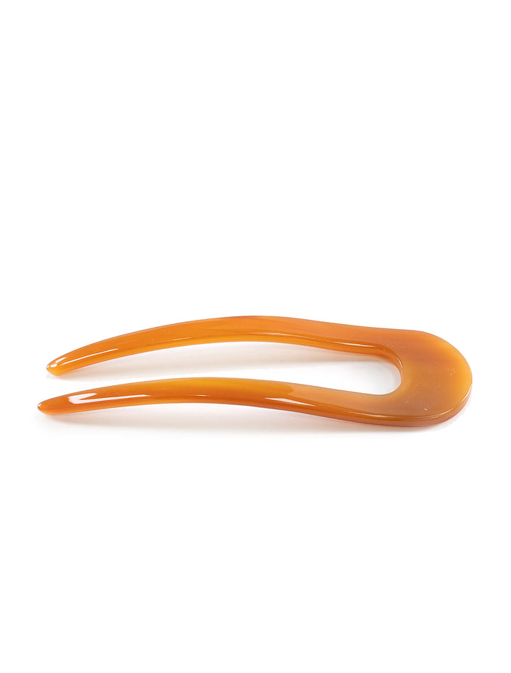 french hair pin in brown sugar