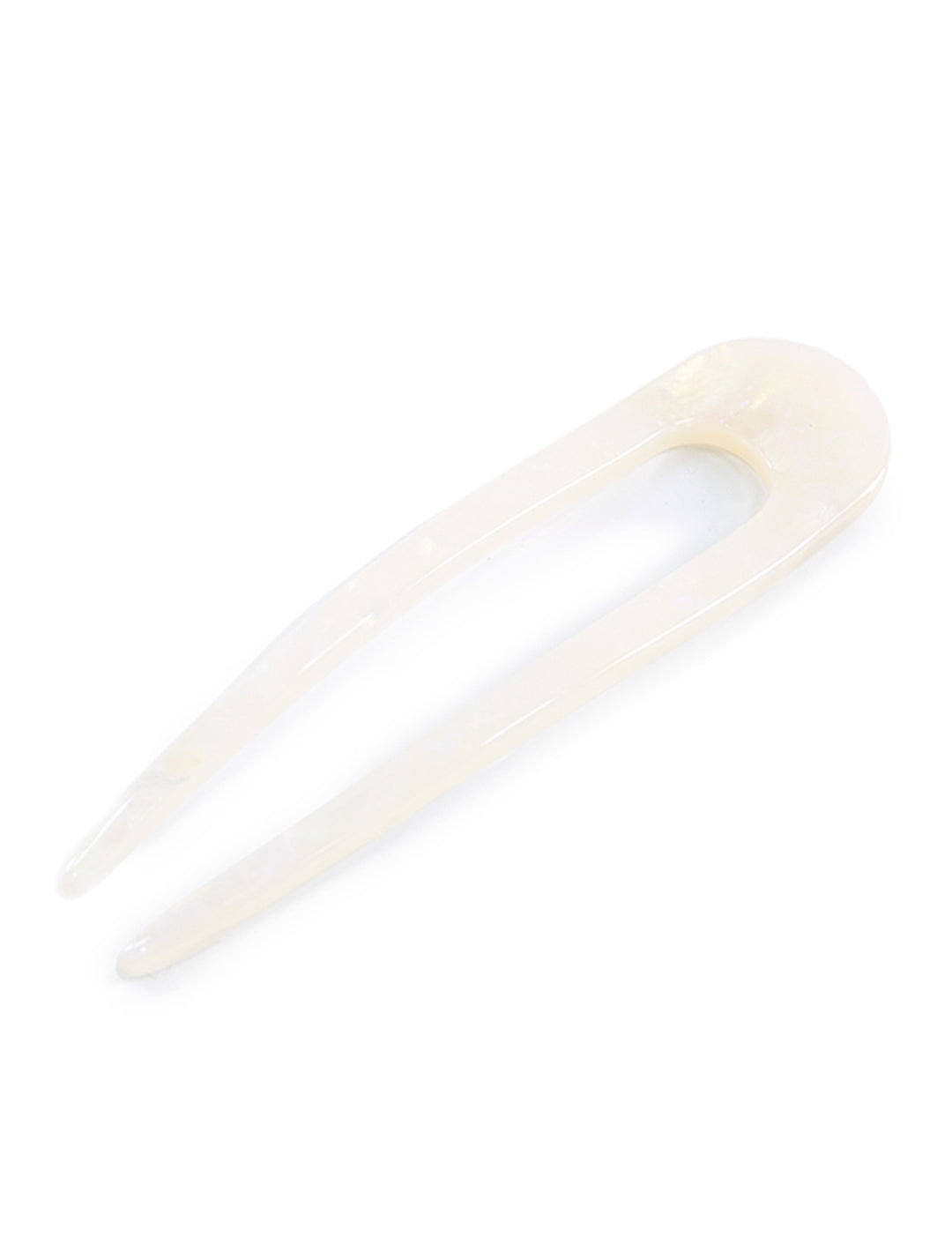 french hair pin in ivory pearl