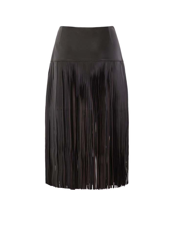 monte skirt in dark coco