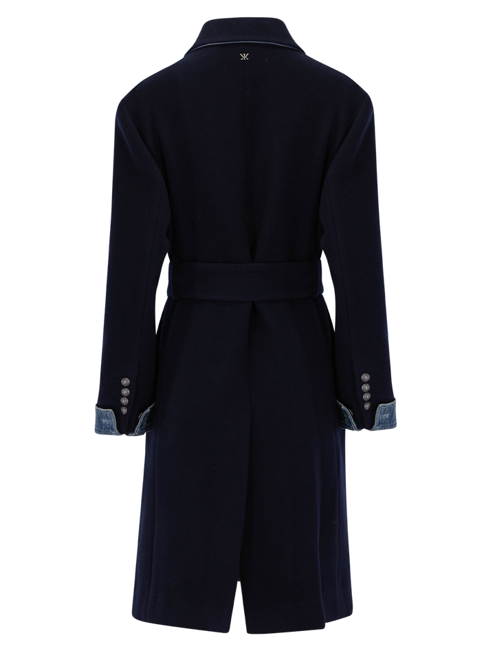 otto coat in navy