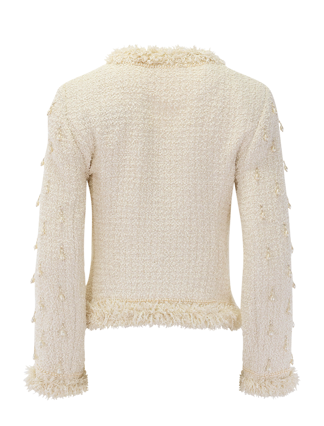 hana sweater jacket in ivory