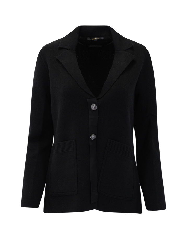 clove sweater in black