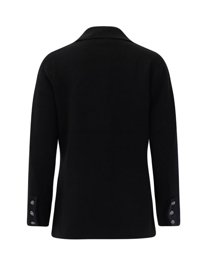 clove sweater in black
