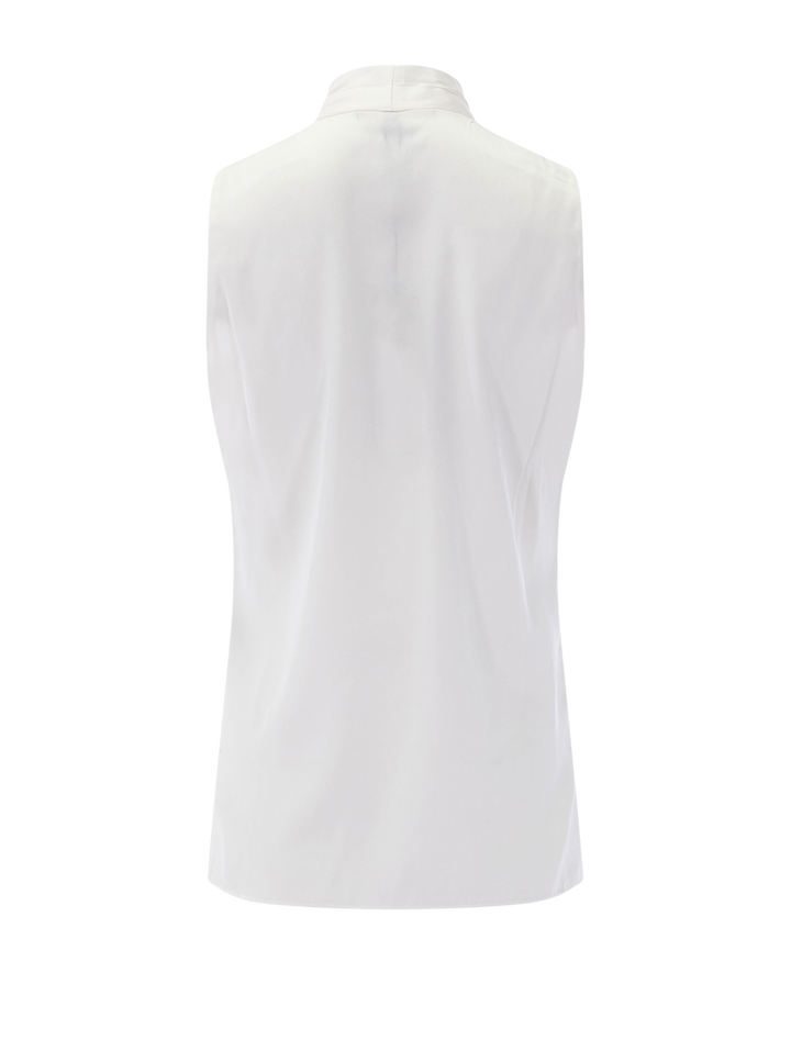 mila blouse in white
