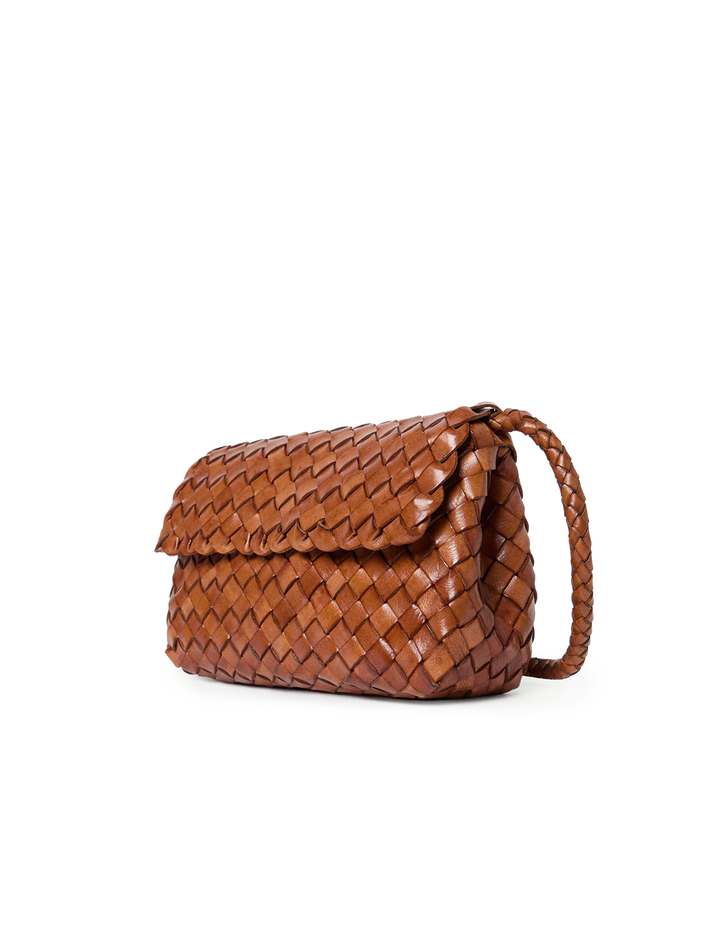 vinnie in timber woven leather