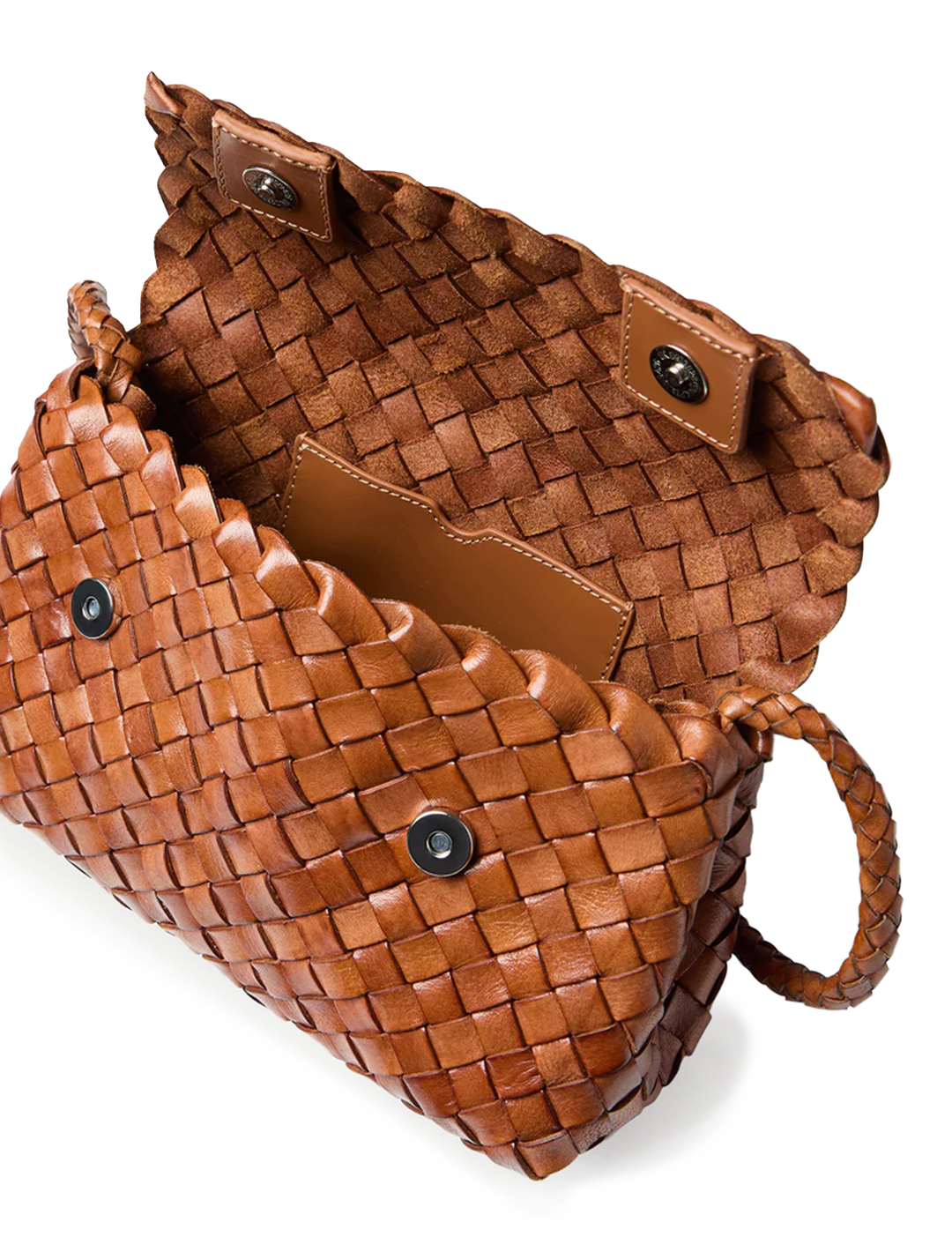 vinnie in timber woven leather
