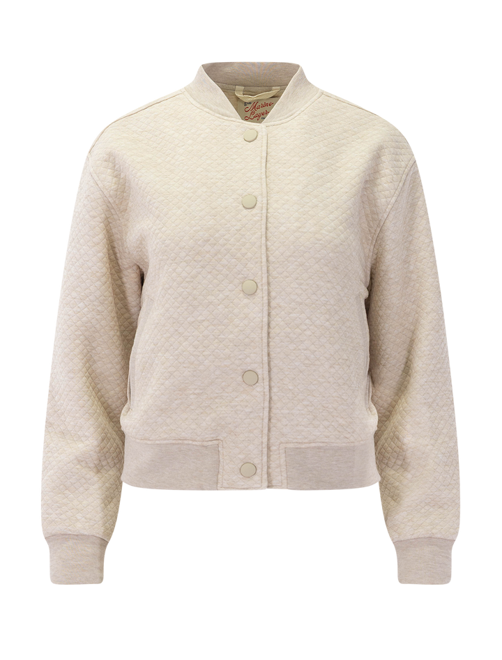 corbet bomber in oatmeal heather