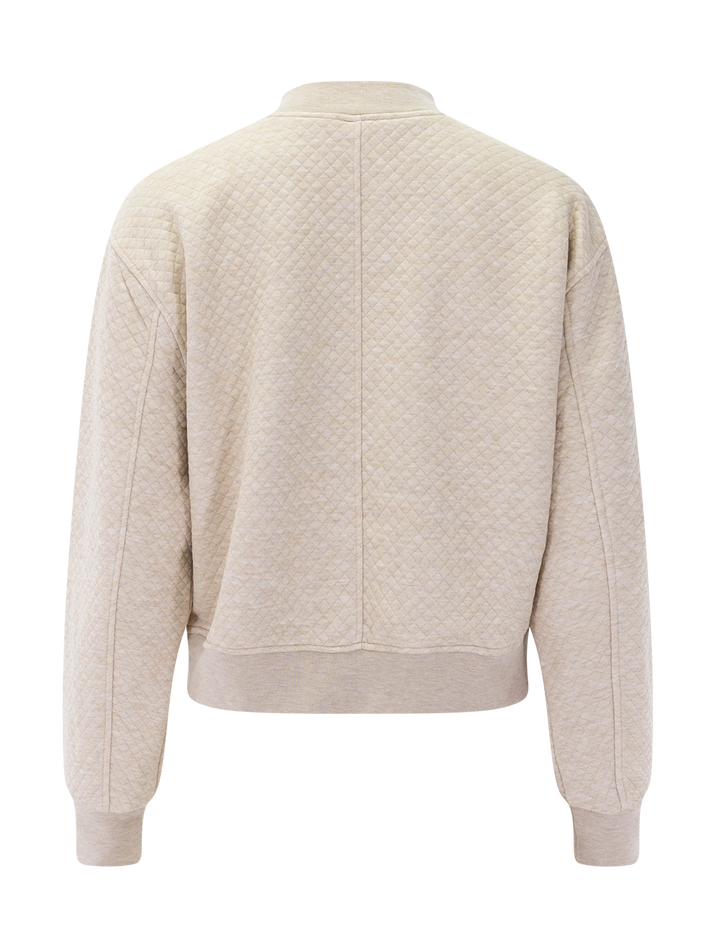 corbet bomber in oatmeal heather