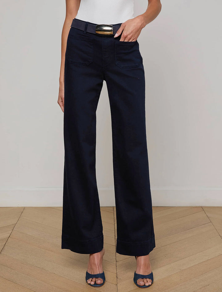 nolan patch pocket jean in deep midnight
