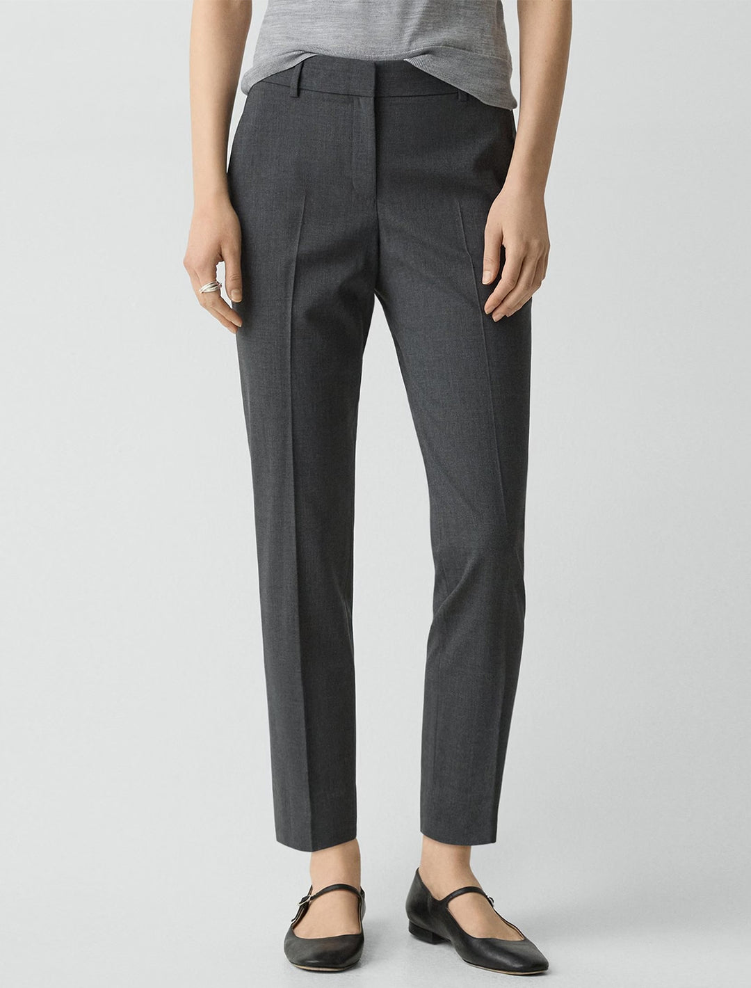 treeca pant in charcoal melange