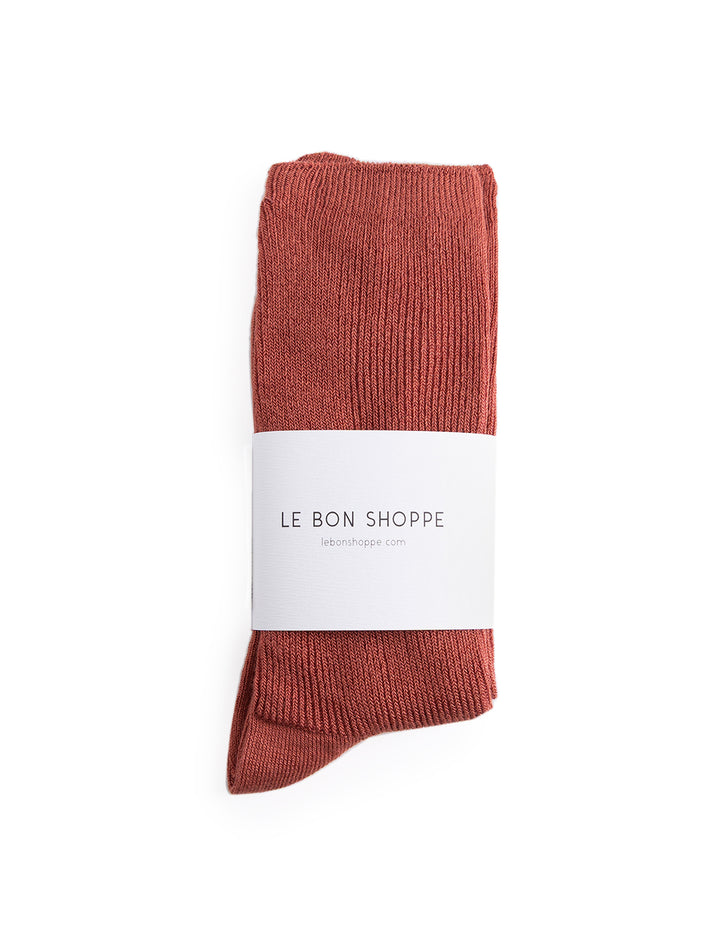 trouser socks in whiskey
