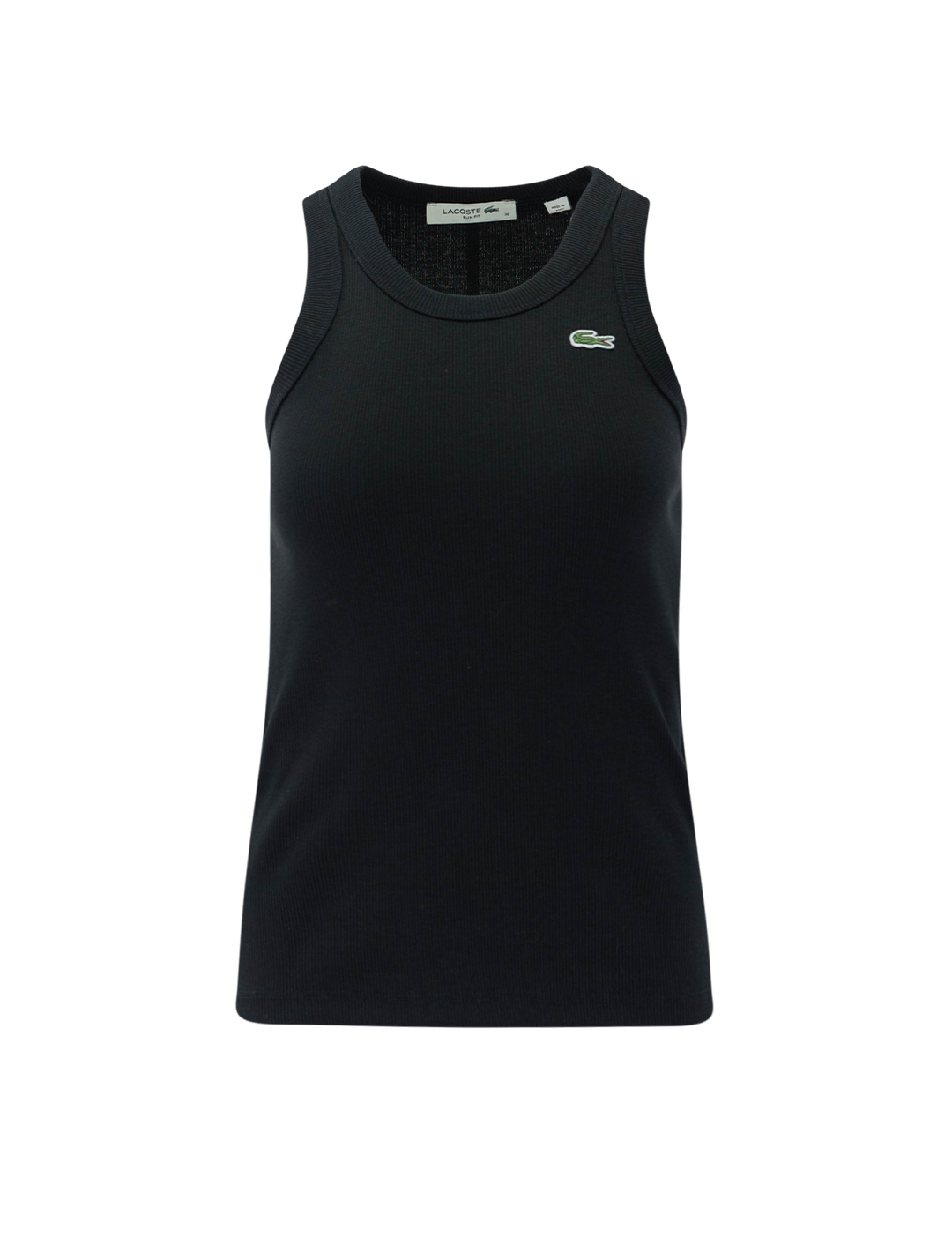 rib tank in black front