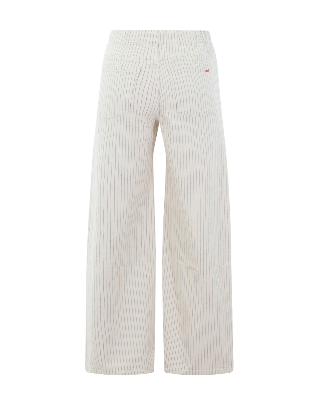 drawstring railroad wide leg pant