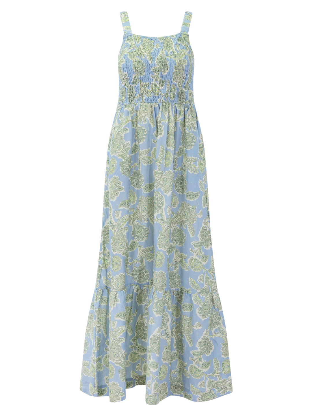 marine layer selene maxi dress Selene Maxi Dress in Hibiscus Stripe