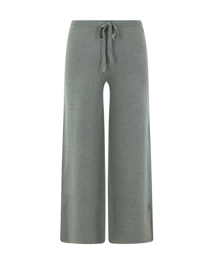 christa crop sweater pant in eucalyptus