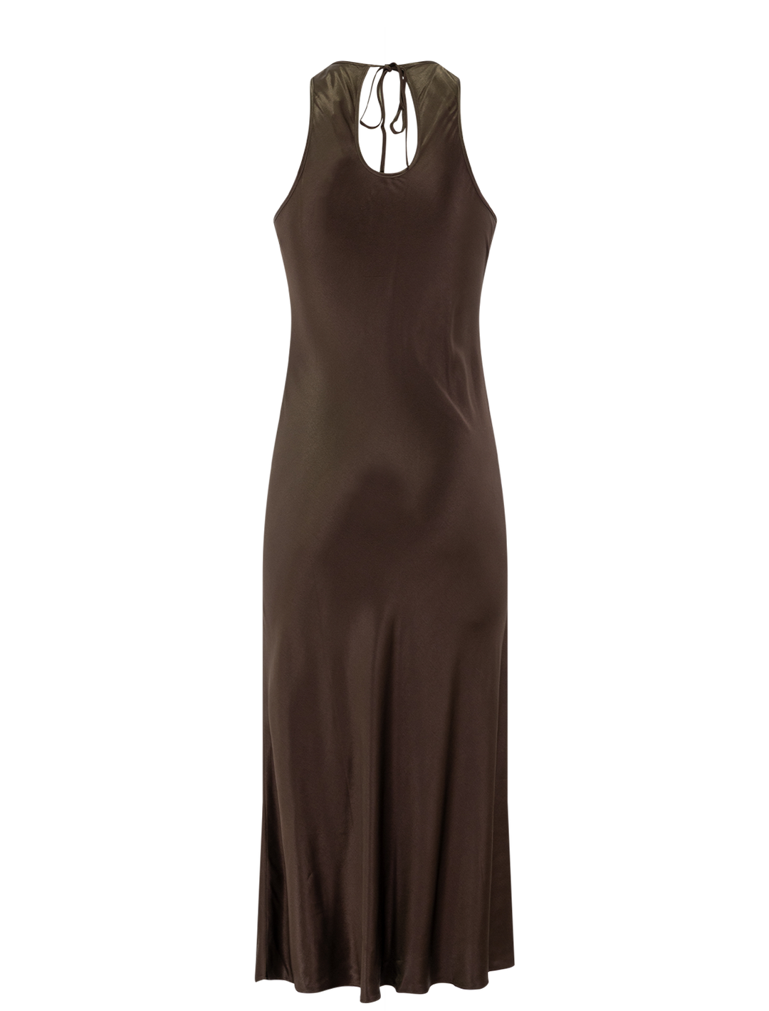 solene dress in dark moss