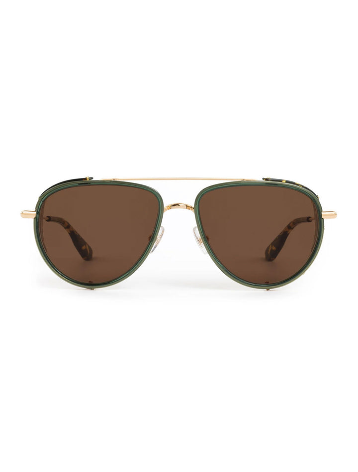 coleman blinker | bottle green + zulu 18k