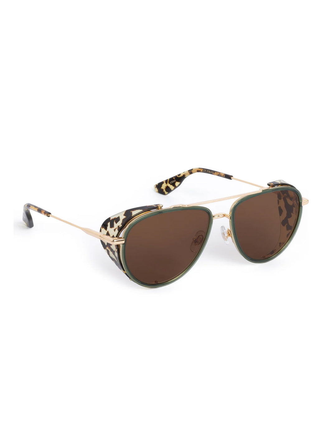 coleman blinker | bottle green + zulu 18k