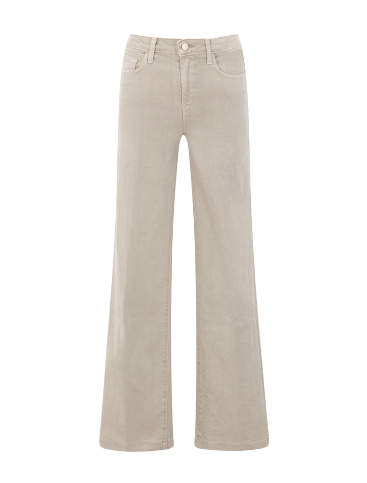 scottie wide-leg jean in biscuit