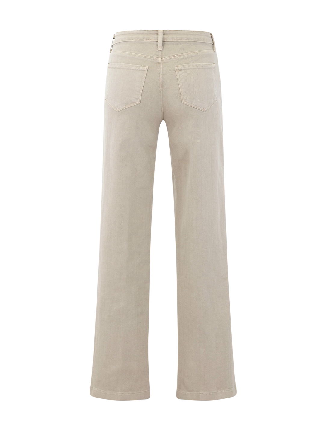 scottie wide-leg jean in biscuit