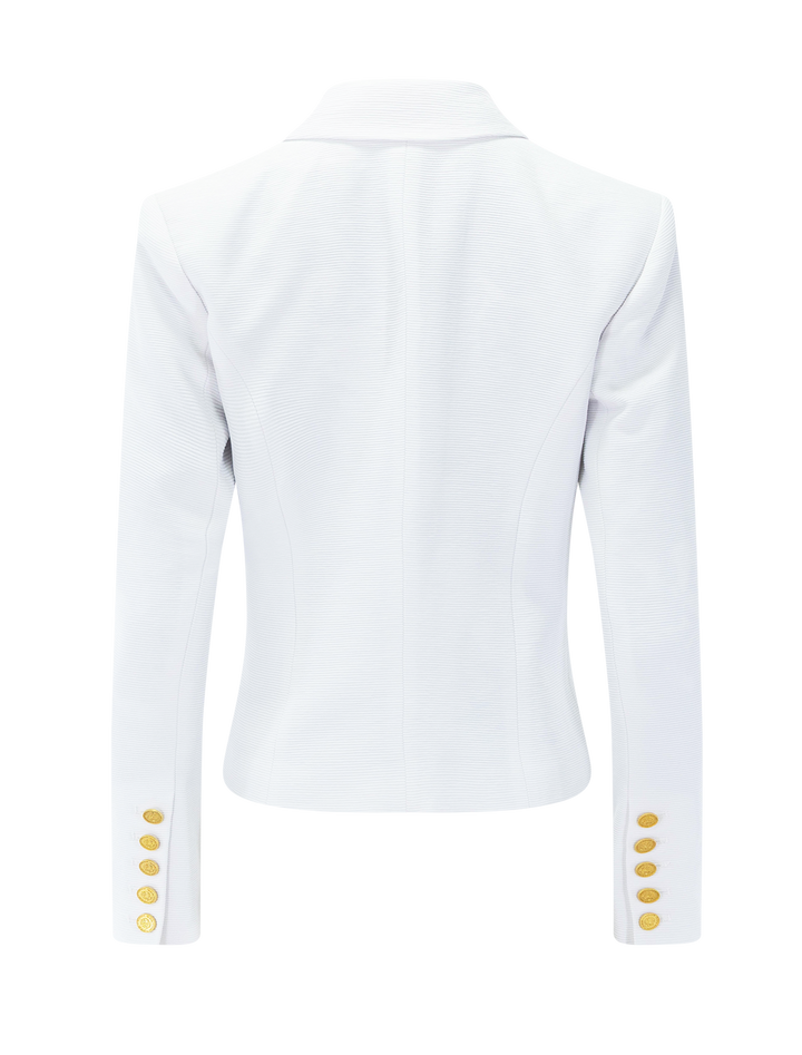 brooke blazer in white