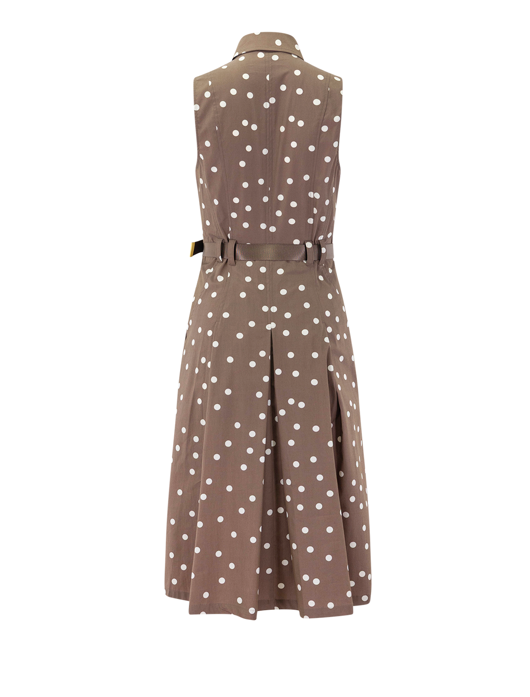 kylo shirt dress in cardamom polka dot