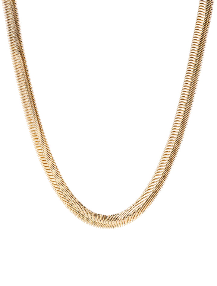 snake chain necklace