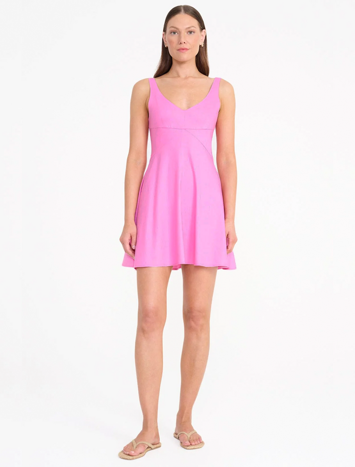 madison mini dress in orchid