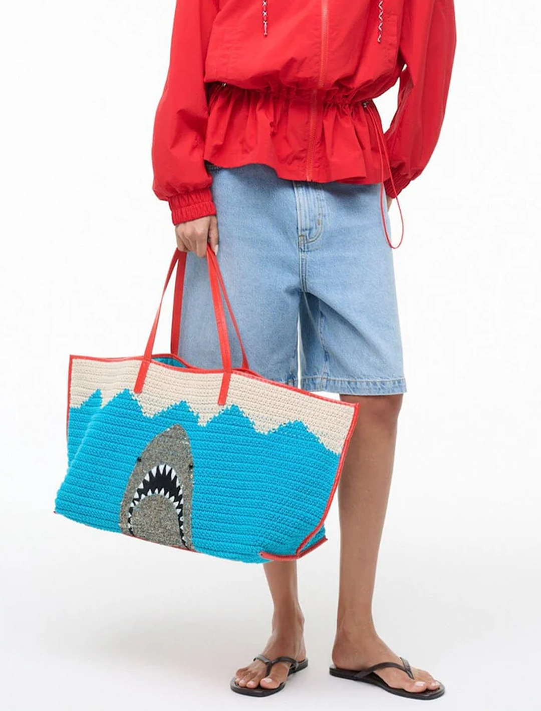 christos large tote in great white
